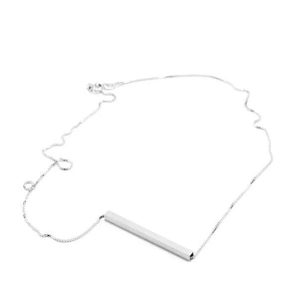 Jonathan Radetz Jewellery Jonathan Radetz Jewellery Kette Square, Silber 925, Sterlingsilber, Länge 43 - 53 cm, Handmade in Germany – Produktbild 1 von 4