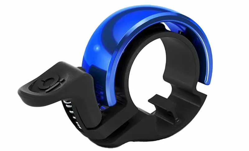 Knog Knog Oi Classic Large Fahrradklingel, Schwarz,blau, – Produktbild 2 von 2