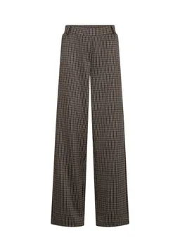 soyaconcept Palazzohose - Elegante Hose mit weitem Bein und Karomuster für Damen – Produktbild 1 von 1