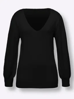 heine Langarm-Pullover schwarz – Produktbild 1 von 1