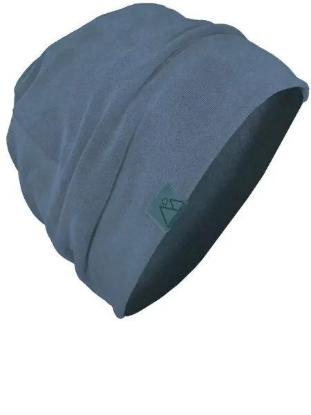 nice to meet me nice to meet me Beanie . Baumwolle, Dye indigo, – Produktbild 1 von 2