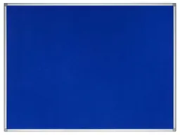 Bi-Office Bi-Office Textil-Pinnwand "Earth" 90 x 60 cm, blau – Produktbild 1 von 1