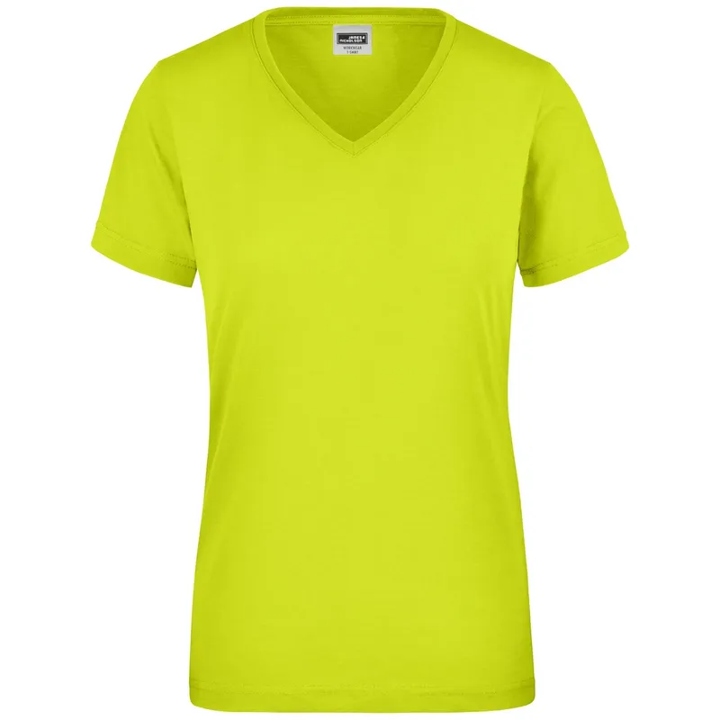 James & Nicholson James & Nicholson T-Shirt in Signalfarben Damen JN1837 Gr. 3XL neon-yellow – Produktbild 1 von 1