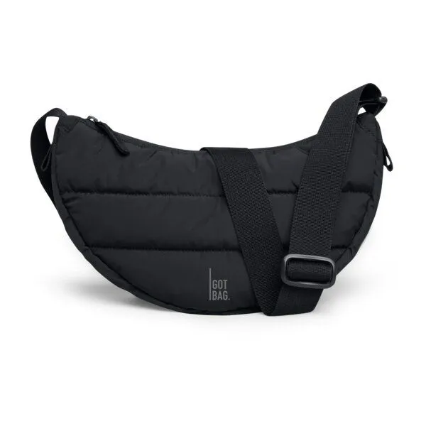 GOT BAG GOT BAG Puffer Moon Bag Small, Black, – Produktbild 1 von 3