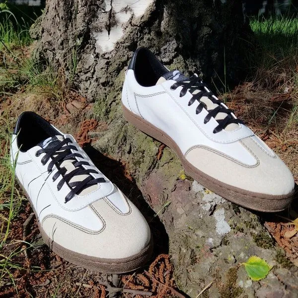 Fairticken Fairticken Vegane Retro Unisex Sneaker SETUBAL, Weiß, – Produktbild 4 von 4