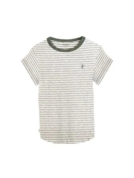 FUXBAU FUXBAU Frauen fux Merida T-Shirt - beige grünmeliert, Grün, – Produktbild 2 von 4