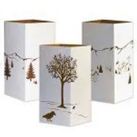 designimdorf designimdorf 3 Windlichtschirme - ZAUBERLICHT - Wintermotive – Produktbild 2 von 2