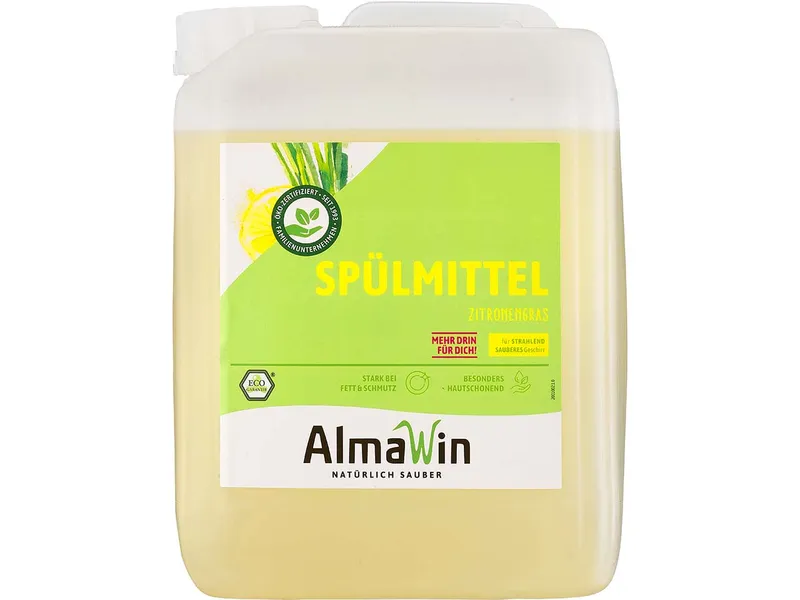 AlmaWin Almawin Spülmittel Zitronengras 5 Liter – Produktbild 1 von 2