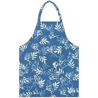 Global Mamas Global Mamas Küchen-Wendeschürze aus Biobaumwolle & Upcycling Mehlsack, Forage (blau), – Produktbild 1 von 1