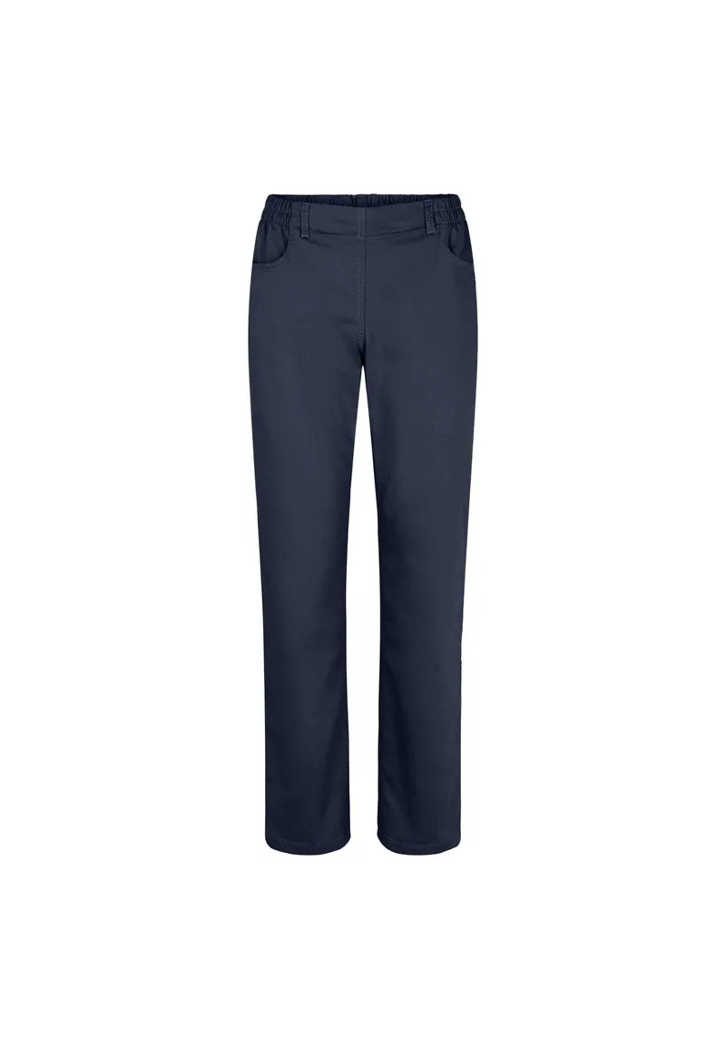 LAURIE LAURIE Damen vegan Hose Violet Relaxed Medium Length Navy, Extra dunkelblau, – Produktbild 1 von 2