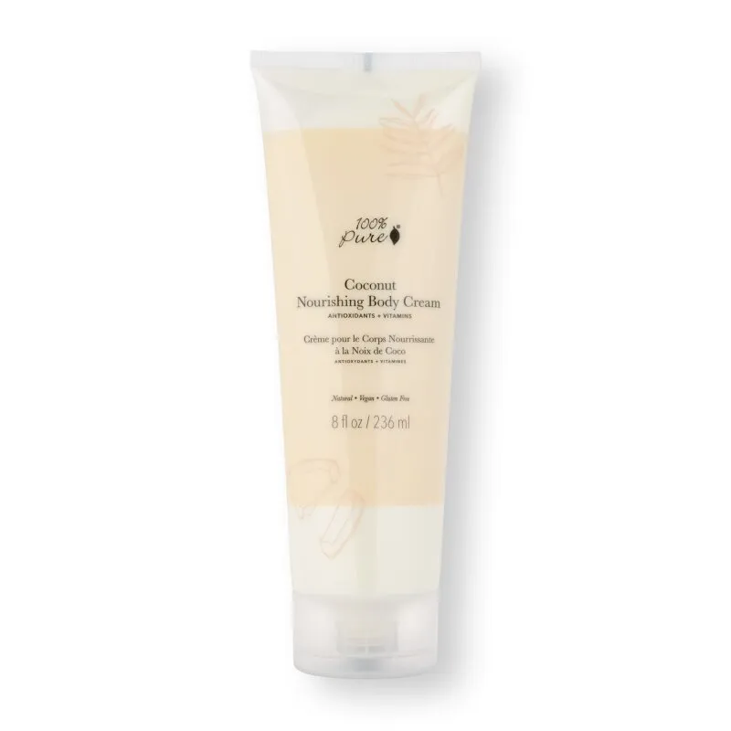 100% PURE® - Purity Cosmetics Coconut Nourishing Body Cream - Körperlotion – Produktbild 1 von 1