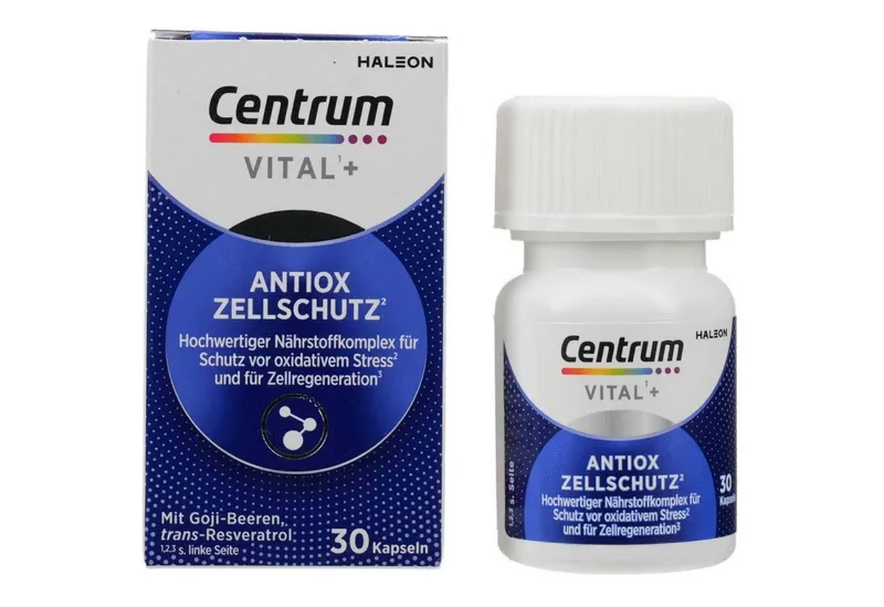 Centrum Centrum Vital+ Antiox Zellschutz Kapseln – Produktbild 3 von 5