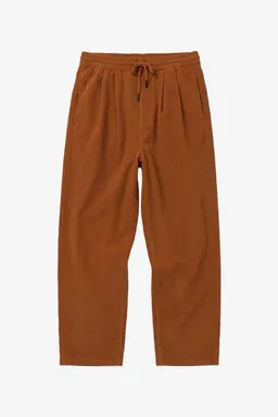 KnowledgeCotton Apparel KnowledgeCotton Apparel Damen vegan Hose Hazy Relaxed Aus Cord Lion Braun – Produktbild 1 von 1
