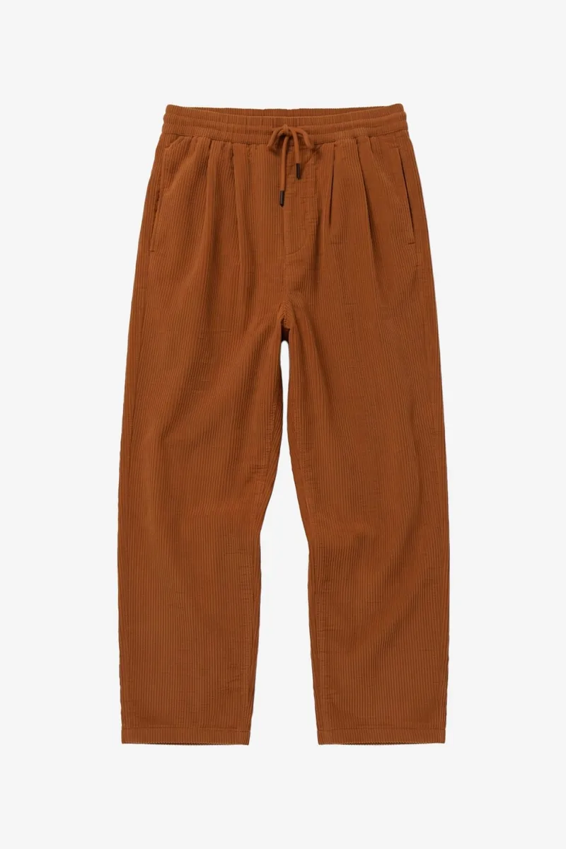 KnowledgeCotton Apparel KnowledgeCotton Apparel Damen vegan Hose Hazy Relaxed Aus Cord Lion Braun, Braun, – Produktbild 1 von 1