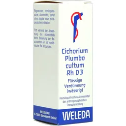 Weleda WELEDA CICHORIUM PLUMBO cultum Rh D 3 Dilution 20 ml Dilution – Produktbild 1 von 1