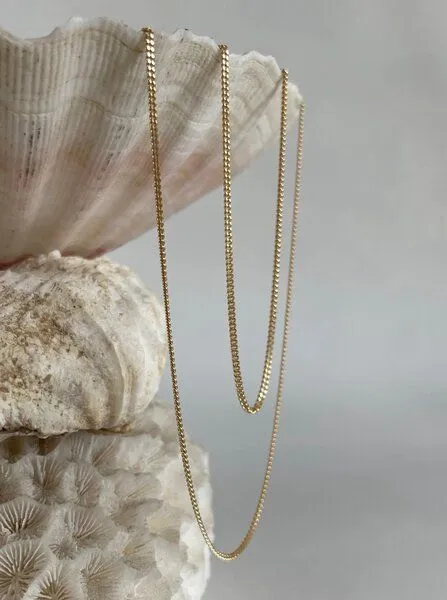 noemvri fashion label noemvri fashion label Panzerkette Liv, Gold, – Produktbild 3 von 3