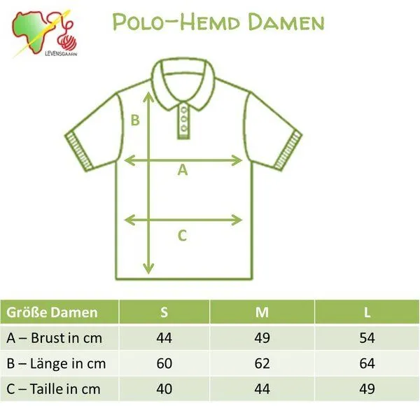 Levensgaarn Levensgaarn Polo-Shirt mit Print Damen, Schwarz, – Produktbild 1 von 3