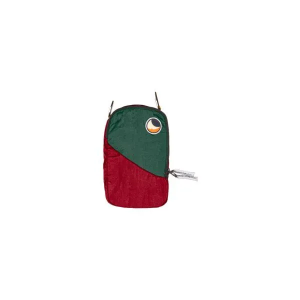 Ticket to the Moon Ticket to the Moon Packwürfel "Travel Cube Small" upcycled, Burgundy/dunkelgrün, – Produktbild 2 von 2