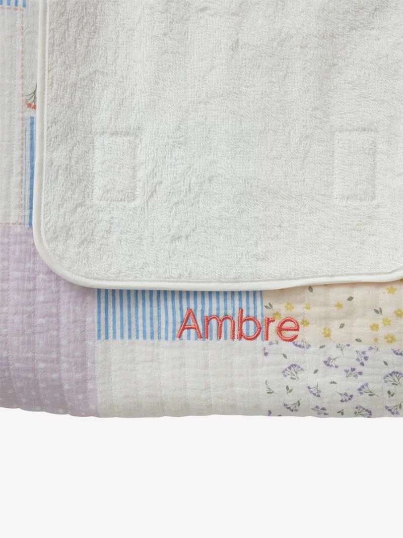 Vertbaudet Baby Wickelauflage-Set SOMMERHAUS, Mehrfarbig, – Produktbild 2 von 4