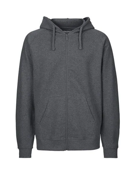 Neutral® - 3FREUNDE Neutral® - 3FREUNDE Männer Hoodie Zipped, Dunkelgrau, – Produktbild 1 von 3