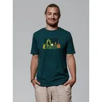 watapparel watapparel T-Shirt Unisex Happy Camper, Glazed green, – Produktbild 1 von 1