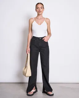 JAN N JUNE JAN 'N JUNE Damen vegan Oberteil Matilda White – Produktbild 1 von 1