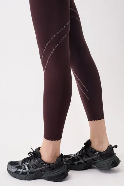 mandala Mandala High Waist Surf Leggings, Ganache (braun), – Produktbild 3 von 4