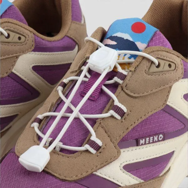 MEEKO MEEKO HONU – Technischer Sneaker, Mauve, – Produktbild 2 von 4