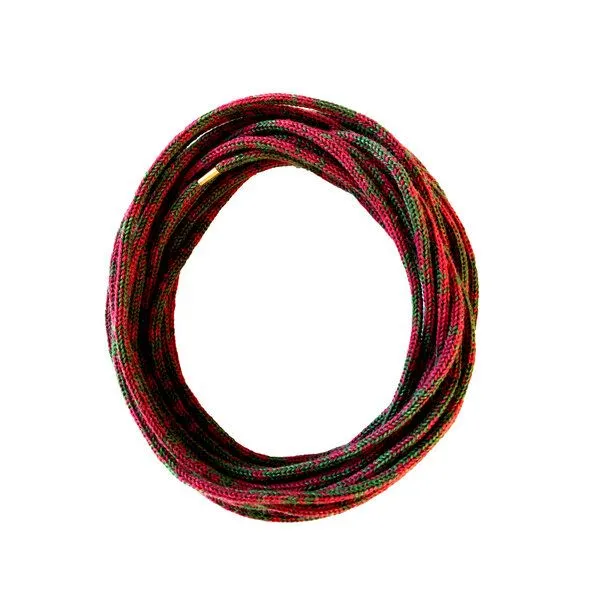 austriandesign.at austriandesign.at StrickKette "SloWool", Grün/rot, – Produktbild 3 von 4