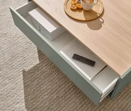 Home affaire Couchtisch City/Giron, Beistelltisch, Wohnzimmertisch, Sofatisch, Tisch, mit einem praktischen Schubkasten, in mehreren Farben verfügbar – Produktbild 1 von 1