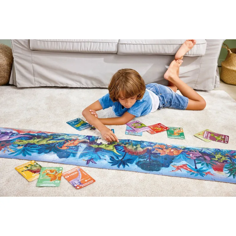 Hape Hape Puzzle Dinosaurier 200 Teile, Mehrfarbig, – Produktbild 2 von 3