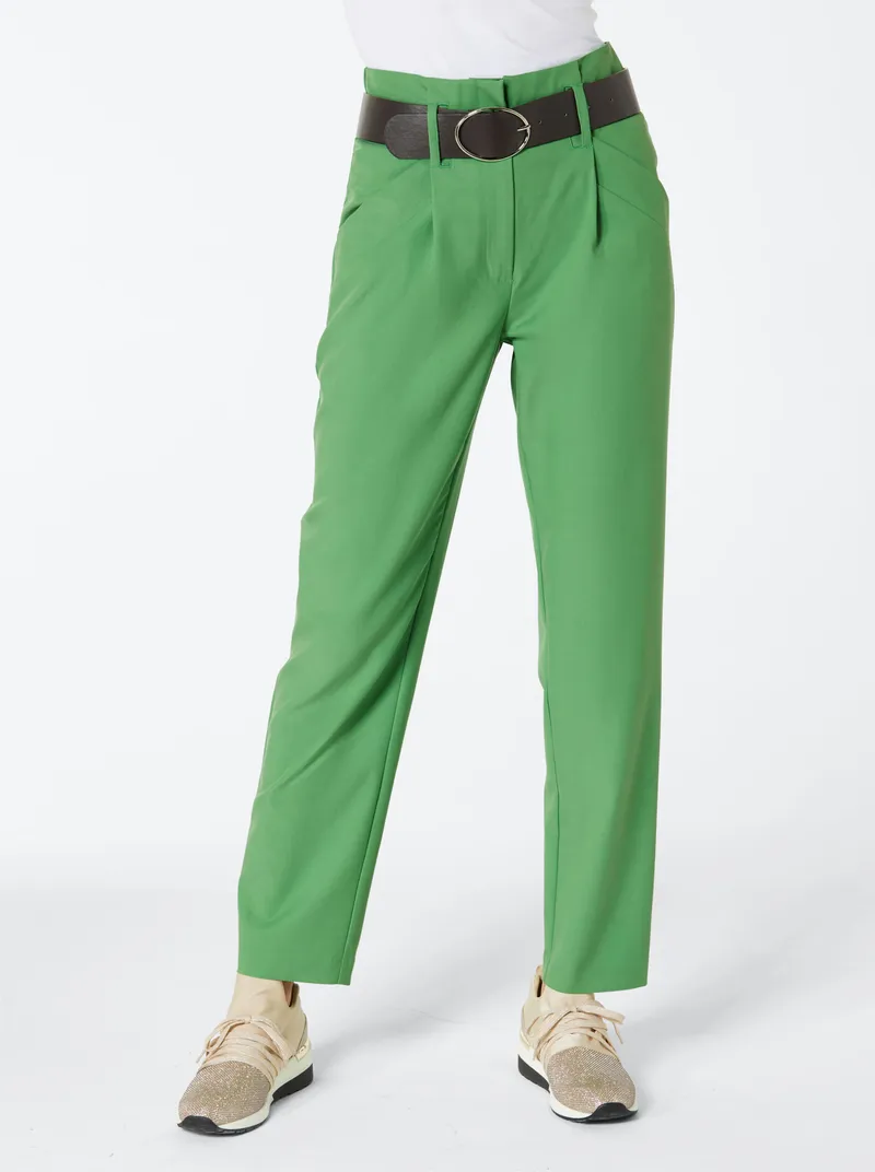 Witt Bundfaltenhose, Apfel, – Produktbild 1 von 3