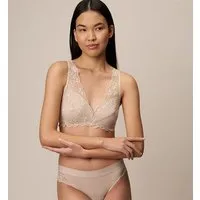 CASAGiN CASAGiN Bralette-BH aus natürlichem Bio-Stoff und weicher Öko-Spitze mit schlichtem Design – Produktbild 1 von 1