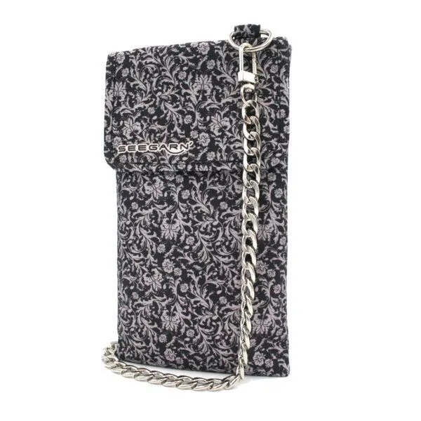Seegarn Seegarn Handytasche / Umhängetasche (MB23), K1 - kette silber, – Produktbild 1 von 3