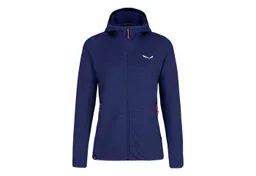 Salewa Salewa Fleecejacke Nuvolo Alpinewool mit Kapuze (4-Wege-Stretch, warm, atmungsaktiv) blau – Produktbild 1 von 1