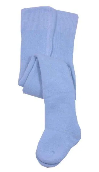 grödo Grödo Baby Baumwoll-Frottee-Strumpfhose Uni, Blau, – Produktbild 2 von 3