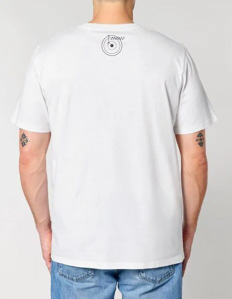 UNIPOLAR UNIPOLAR Physik T-Shirt aus Bio-Baumwolle Modell: Wellenlänge, White, – Produktbild 5 von 7