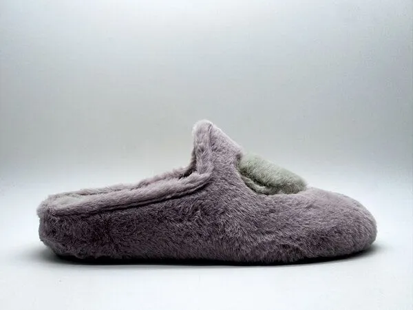 thies Rec Heart Slipper von thies ® aus recyceltem PES, Pale rose love, – Produktbild 2 von 4