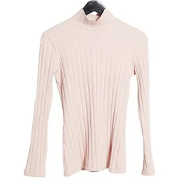 Givn Berlin Givn Berlin Geripptes Longsleeve GBVIDA aus Bio-Baumwolle mit Rollkragen – Produktbild 1 von 1