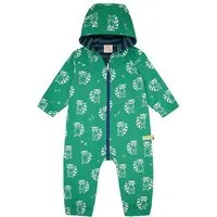 loud proud loud + proud Babys & Kinder Wasserabweisender Overall mit Druck, GOTS-zertifiziert, Plant(grün), – Produktbild 1 von 1