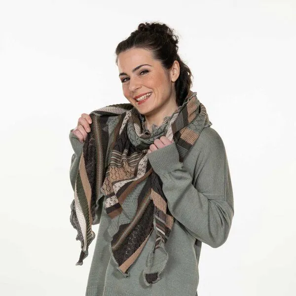 Invero Invero Dreiecktuch Kyra, Savanne, – Produktbild 1 von 1