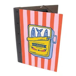 WERKHAUS WERKHAUS Klemmmappe - Sardinen – Produktbild 1 von 1