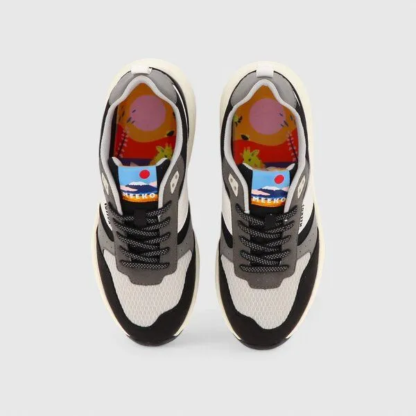 MEEKO MEEKO PONGO – Technische und nachhaltige Sneaker, Dunkelgrau, – Produktbild 3 von 4