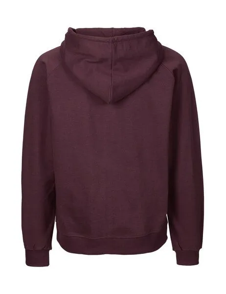 Neutral® - 3FREUNDE Neutral® - 3FREUNDE Männer Hoodie Zipped, Bordeaux, – Produktbild 3 von 4