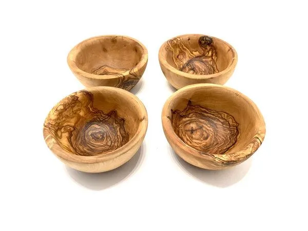 Olivenholz erleben Olivenholz erleben Tapas Schale rund Ø 12 cm aus Olivenholz – Produktbild 2 von 4