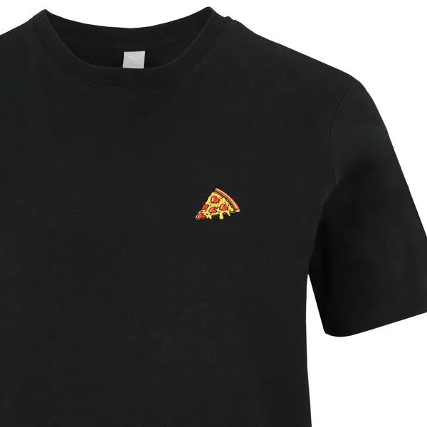 Iriedaily Iriedaily Pizza Love T-Shirt, Schwarz, – Produktbild 2 von 3