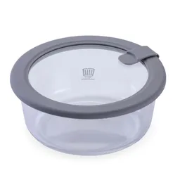 Chefkoch trifft Fackelmann Chefkoch trifft Fackelmann Vorratsdose Glas, rund, 600ml – Produktbild 1 von 1