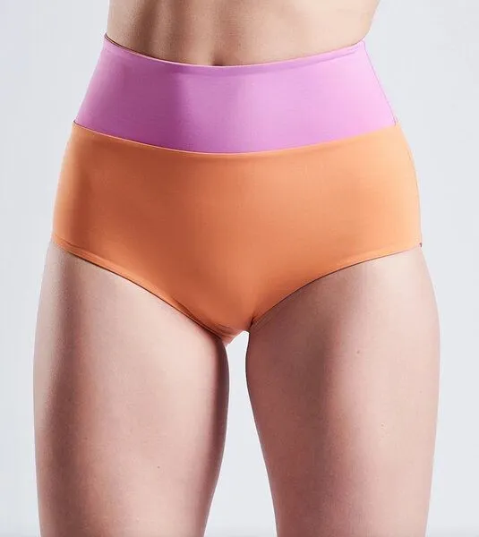 MYMARINI MYMARINI Wendbare Surfshorts mit Shape-Effect aus ECONYL, Melon-taffy, – Produktbild 3 von 3