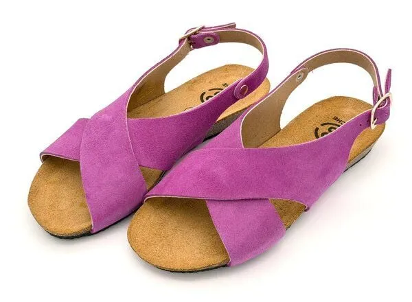 Busche Busche Almeira Slingback Sandale, Fuxia (pink), – Produktbild 1 von 4