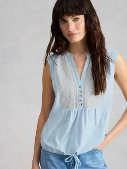 White Stuff Ärmellose Bluse Peony - 40 – Produktbild 1 von 1